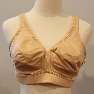 NWT Cacique Unlined Cooling Collection Bra Nude 40D